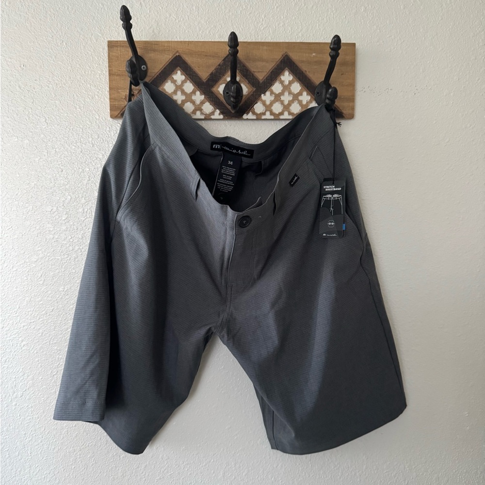 Travis Mathew Gray Golf Shorts